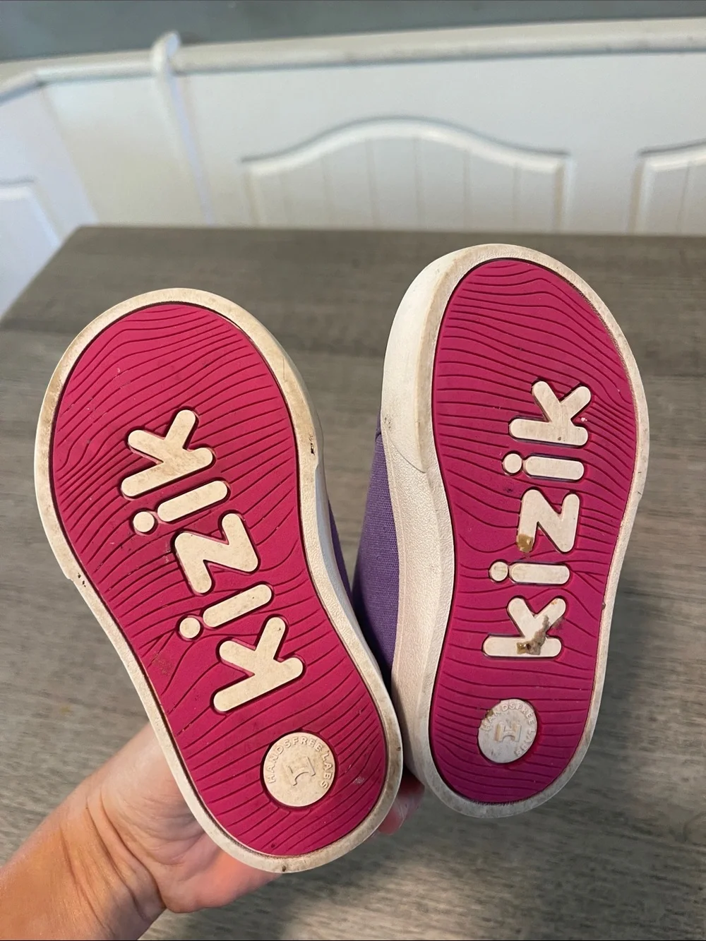 Kizik Brewster Toddler Hands Free Sneakers Paisley Purple Toddler Girl 7C